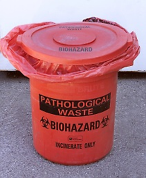  Biohazard Waste Bags - Disposable Safety Bag