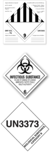 Biological Hazard Shipping Labels