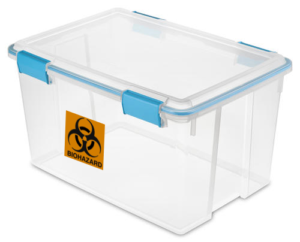 Labeled Secondary Container